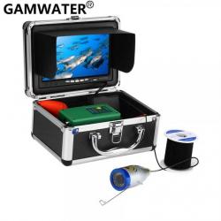 GAMWATER Caméra Peche Sous Marine 7 Pouces 1000TVL Etancheite IP68 30M Peche Glace Mer Riviere