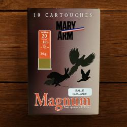 Munitions Mary Arm Cal.20 Gualandi  - Boîte de 10 - PRIX MINI