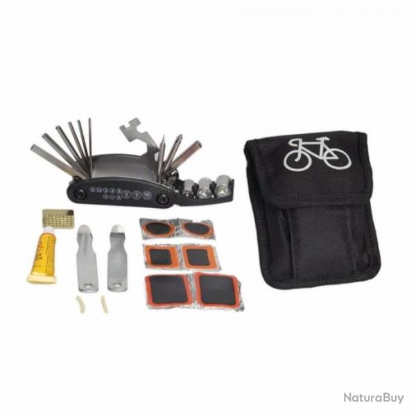 Kit Reparation Velo Patch Pneus Extracteur Manivelle Sparateur Chane Disjoncteur Cl Outils