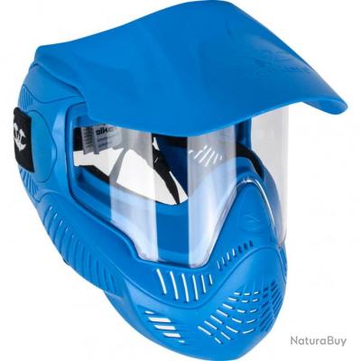 Annonce billes paintball : Masque Bleu simple spécial enfant MI-3 GOTCHA avec straps de maintien