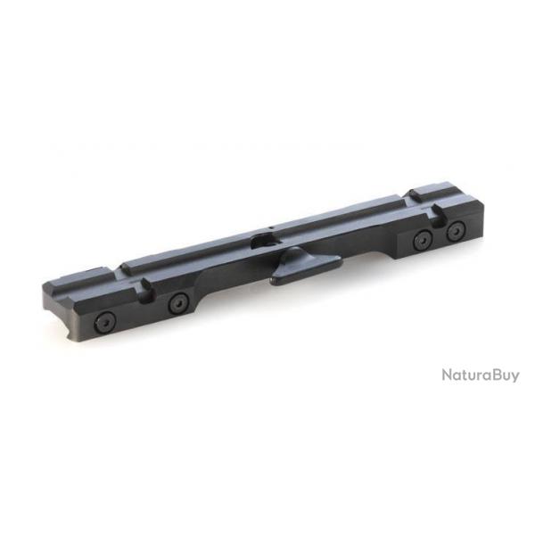 Embase Dentler Basis simple pour rail avec queue d'arronde de 60 largeur 19,5 mm