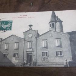 CP  Dpt  81 MONESTIES  LA MAIRIE