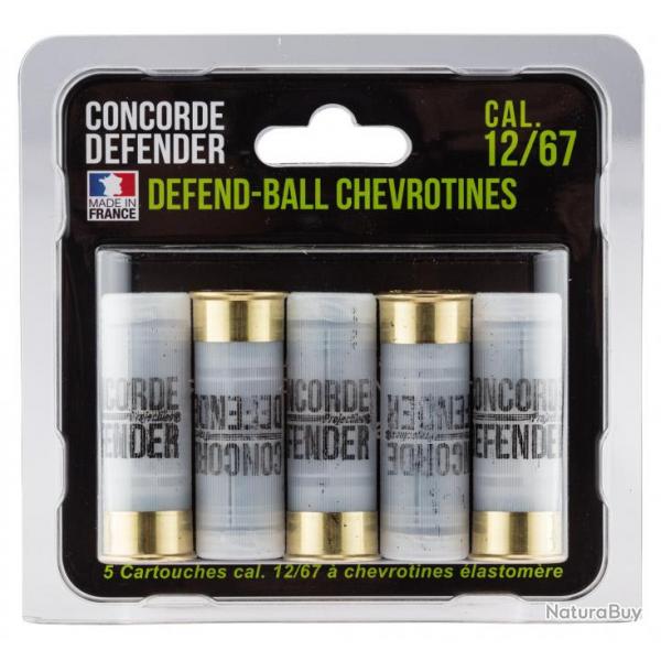 Chevrotine Defend Ball Concorde Defender Calibre 12/67