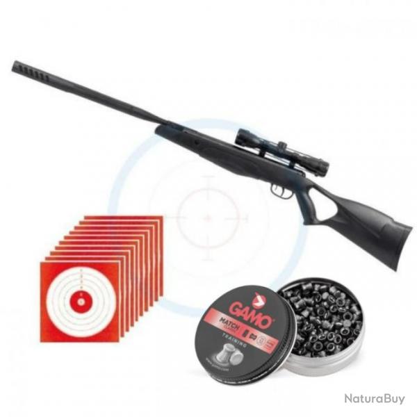 Carabine  plomb Crosman F4 NP cal 4.5 + 250 plombs + 10 cibles