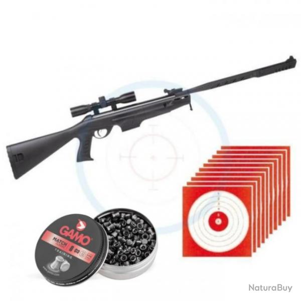 Carabine Crosman Diamond Back Elite cal 4.5mm + 250 plombs + 10 cibles