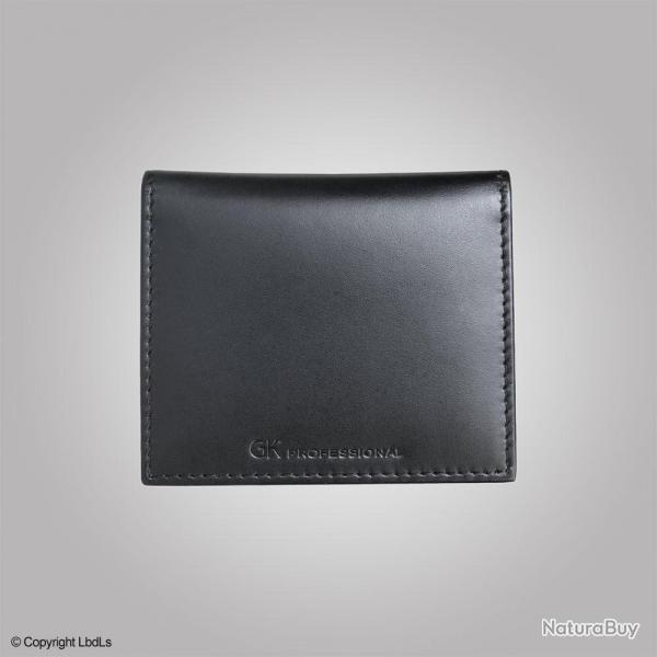 Porte carte mini 2 volets vertical emplacement mdaille + carte + grade