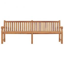 Banc de jardin 228 cm Bois de teck solide 316640