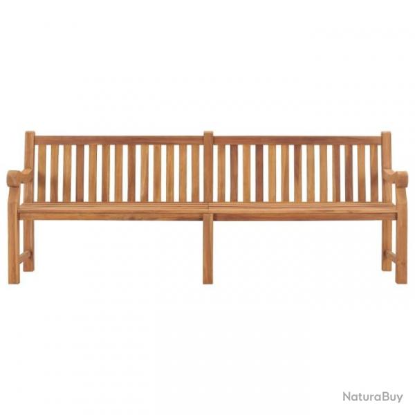 Banc de jardin 228 cm Bois de teck solide 316640