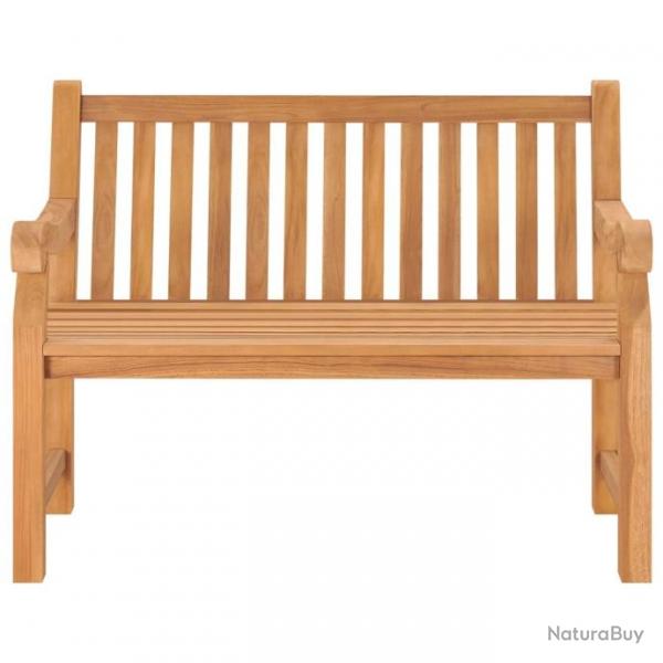 Banc de jardin 114 cm Bois de teck solide 316638