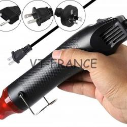 Mini Pistolet Air Chaud 300W, Couleur: Rouge