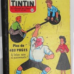 Tintin  de 32 à 36 plus de 400 pages