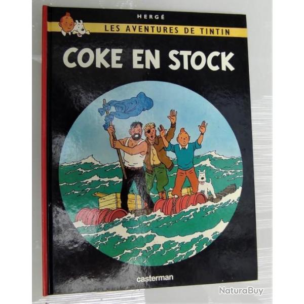 Tintin Cok en stock   CASTERMAN 1967 EN bELGIQUE