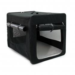 Cage de transport pliable 76 cm caisse chien chat box boite voiture 16_0002222