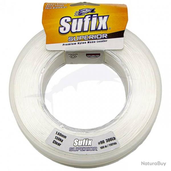 Sufix Nylon Superior 100m 300lb Transparent