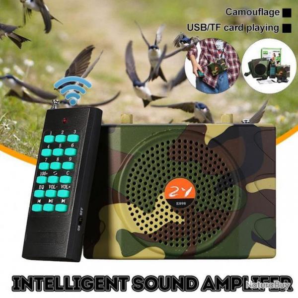 Leurre de Chasse lectronique Camouflage avec haut-parleur MP3 Radio et Tlcommande