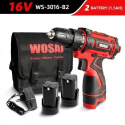Perceuse Visseuse Sans Fil Pro 12/16/20V Li-ion, Modele: 16V WS-3016-B2