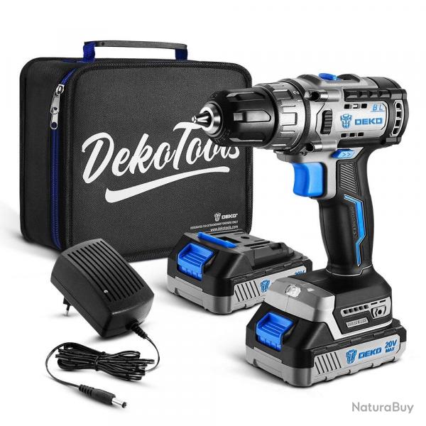 Perceuse Visseuse Sans Fil Pro 20V 42N.M, Modele: SET 4