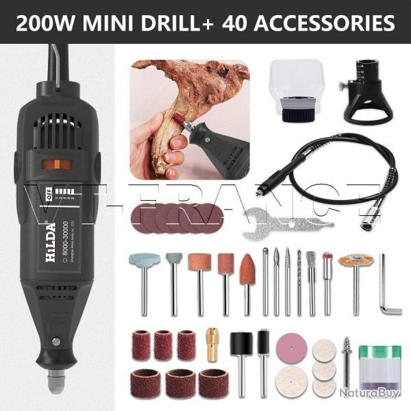 Mini Perceuse Meuleuse style Dremel, Modele: DM-156