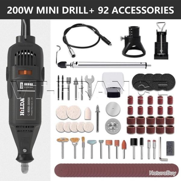 Mini Perceuse Meuleuse style Dremel, Modele: JQ-004