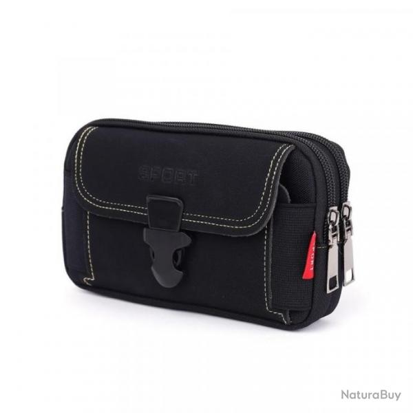 Pochette tactique de rangement horizontale noire