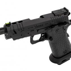 Réplique GBB gaz Vorsk CS Hi-Capa Vengeance Compact Noir / Noir 1,0J