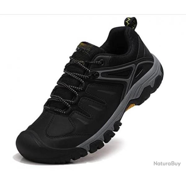 Chaussures de randonne respirantes noires - Livraison gratuite et rapide