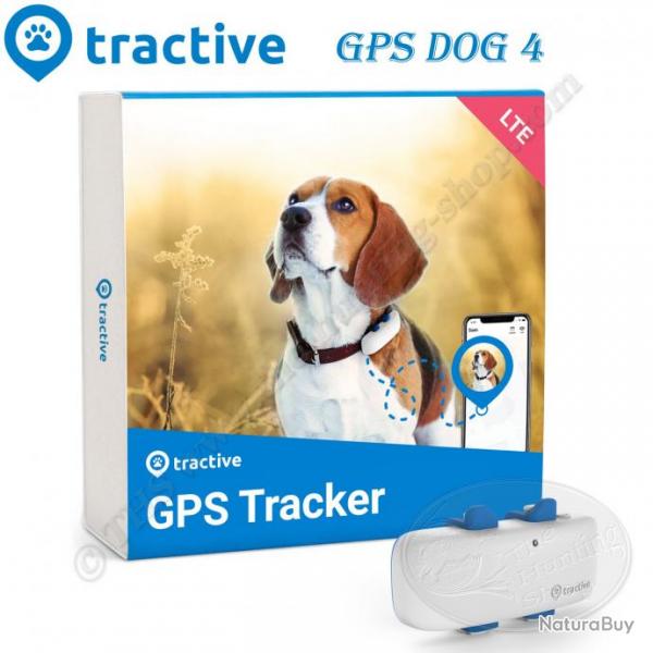 TRACTIVE GPS DOG 4 - Collier GPS pour chien avec suivi d'activit