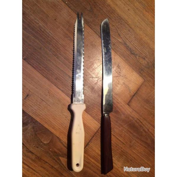 Couteaux de cuisine marque : Sheffield / 31 et 32 cm
