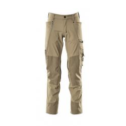Pantalon stretch avec poches genouillères MASCOT Advanced 17179-311 82 cm (Standard) 36 (C42) Sable 
