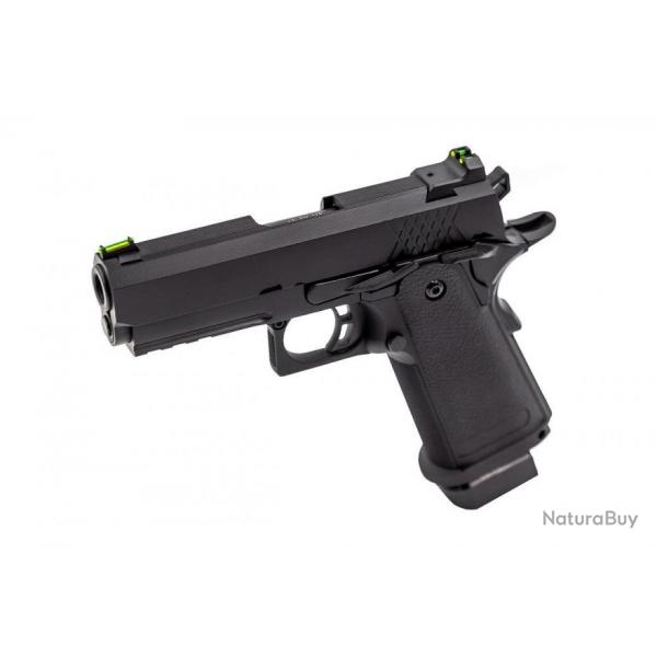 Rplique GBB Raven gaz Hi-Capa 3.8 Pro Noir 0,9J