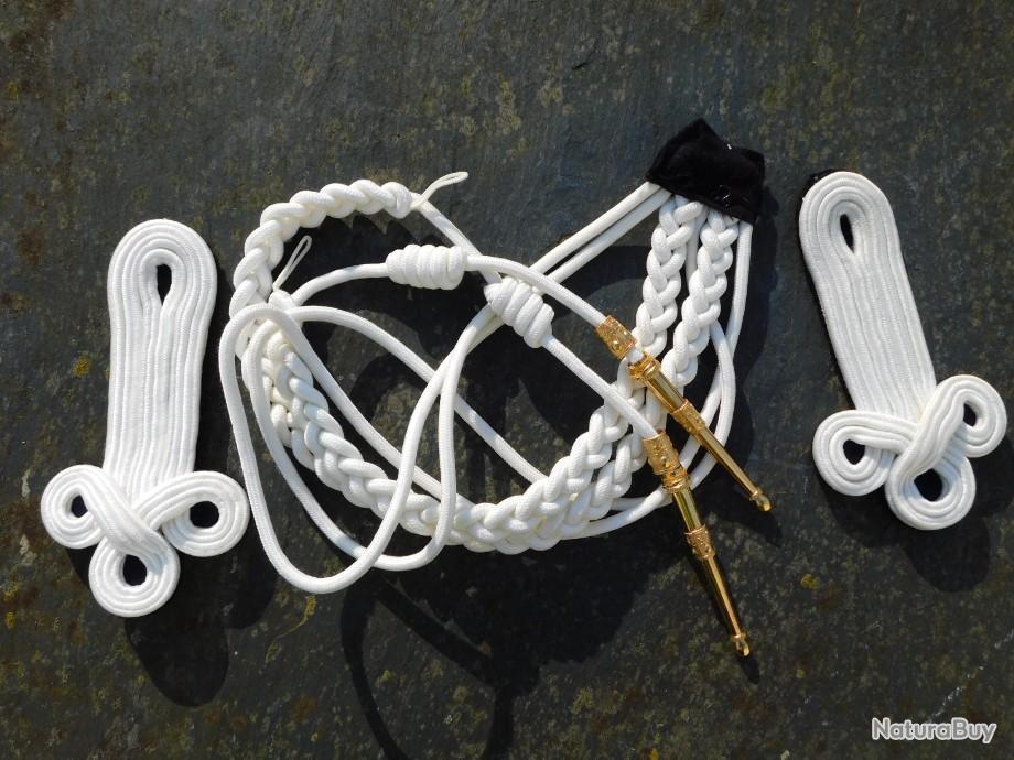 EPAULETTES TREFLE AIGUILLETTES GENDARMERIE MOBILE GARDE