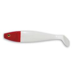 SHAD GT 13CM BOITE DE 20 PIECES Blanc tête rouge 61 C