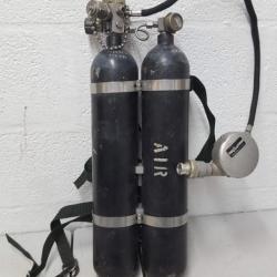 Air pak Equipment Scott de pompier US vintage