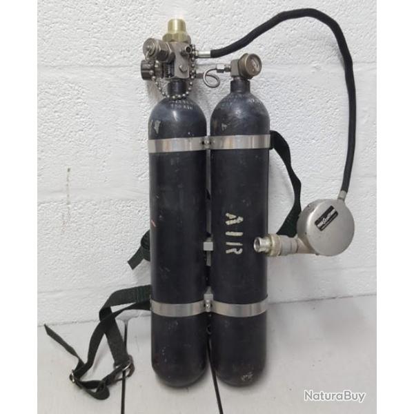 Air pak Equipment Scott de pompier US vintage
