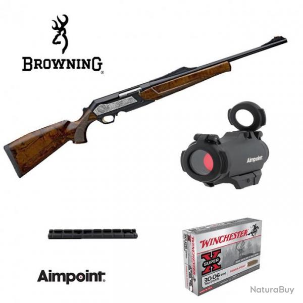 Pack Carabine semi-automatique Browning Bar Zenith SF Big Game HC+ MICRO H2 2