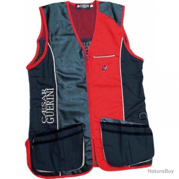 Gilet de tir Caesar Gurini Gaucher Rouge