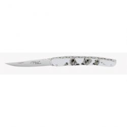 Couteau Robert David Le Thiers Manche Acrylique - Lame 90mm - Sanglier
