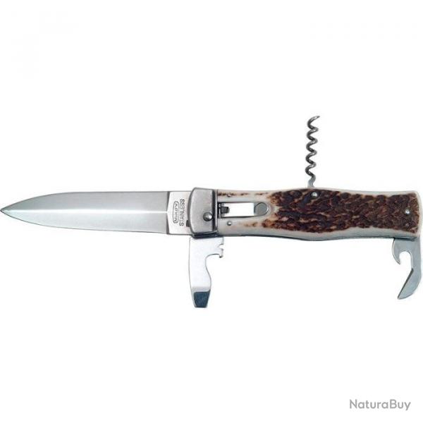 Couteau Mikov Predator - 4 Pices - Lame 100mm Cocobolo - Bois de Cerf