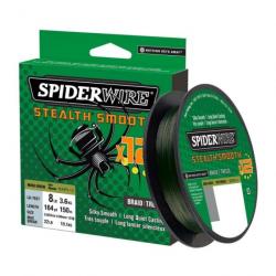 Tresse SpiderWire Stealth Smooth 12 - Vert 0.05mm / 5.4kg / 150m - 0.07mm / 6kg / 150m