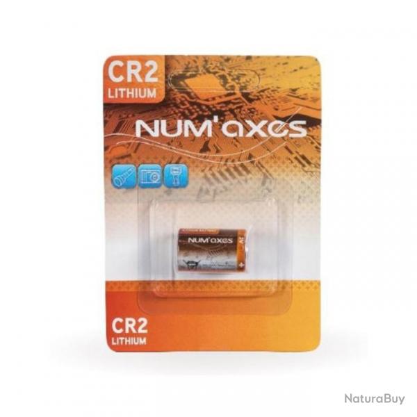 Blister 1 pile Num'Axes - CR2 lithium 3 V