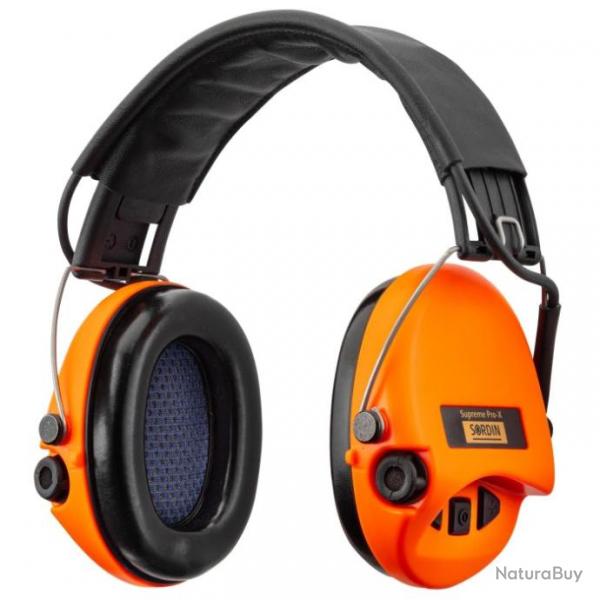 Casque audio amplifi SORDIN SUPREME PRO X Orange