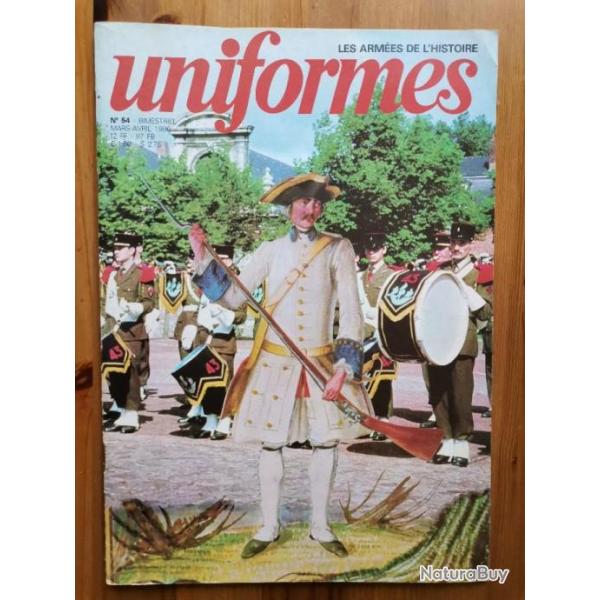 Ouvrage Uniformes les armes de l'histoire 54