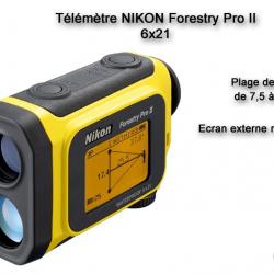 Télémètre Laser NIKON Forestry Pro II - avec Ecran