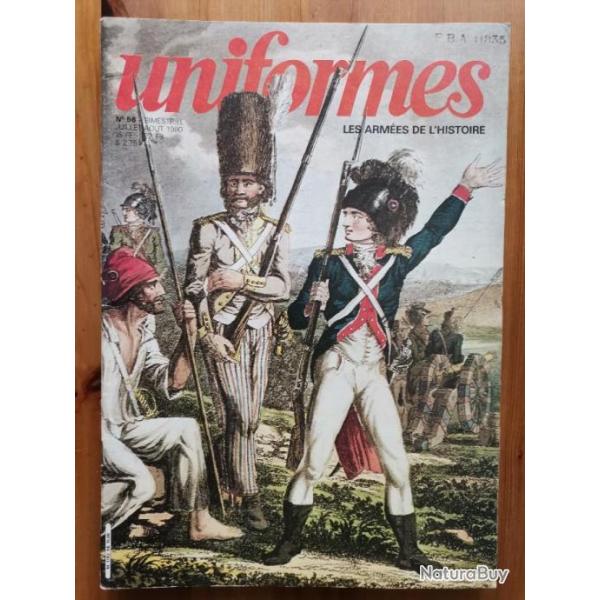 Ouvrage Uniformes les armes de l'histoire no 56