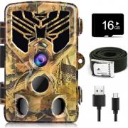 iZEEKER Caméra de Chasse, 32MP HD Caméra Chasse avec 940nm IR LED