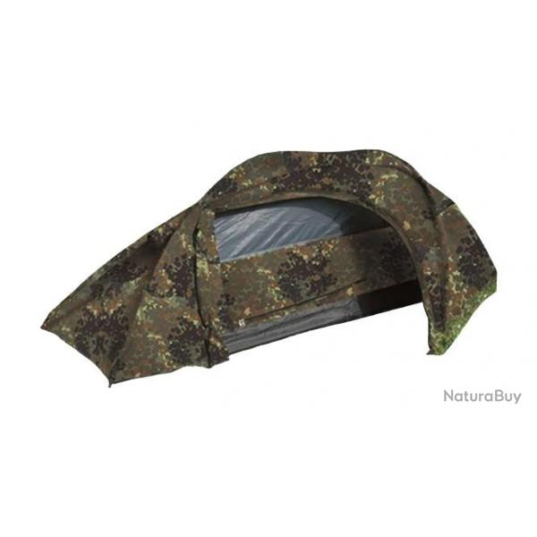 Tente 1 Personne Recom Woodland Camping Voyage Camouflage Militaire Resistante Intempere Confortable