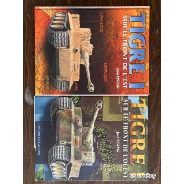 Livres le Tigre 1 sur le front de l'Est et l'Ouest, 2 ouvrages
