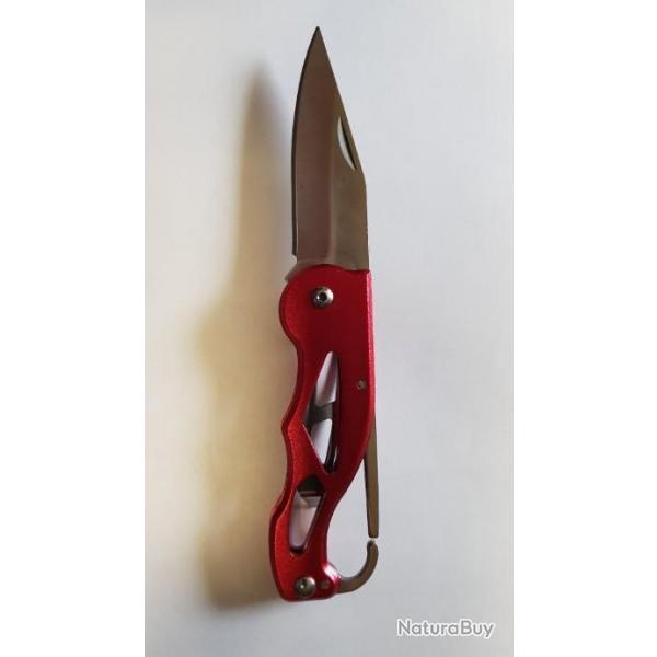Couteau porte clef rouge n 2
