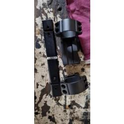 Colliers plus rail en 30mm