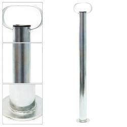 Béquille de support pour remorque 700 mm diamètre 48 mm pied de stabilisation support 16_0002537